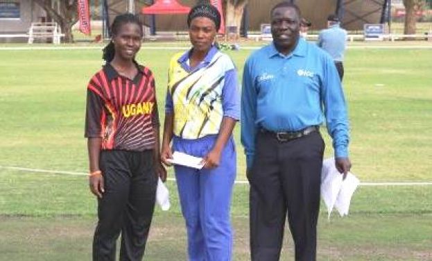 The Late Francis Ekalungar at the Womens Qualifiers in Namibia where the Ladies Cranes were victorious.