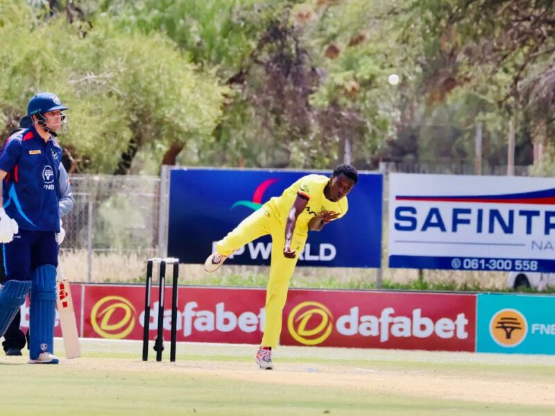 Cricket Cranes show fight as Rain halts final game in Windhoek