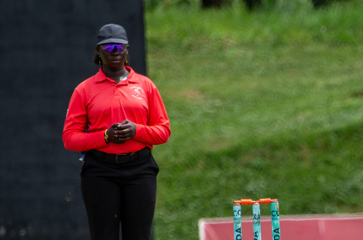 Athoula, Obukor make history as first female Umpire pair in Uganda’s Men’s League