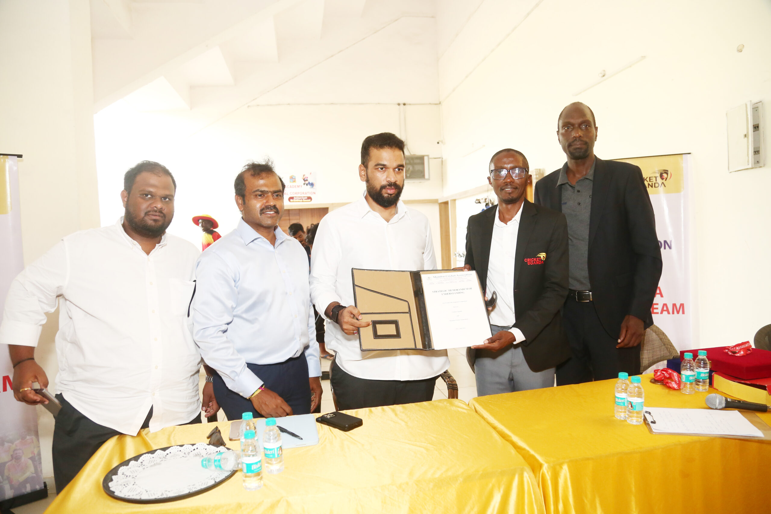 Cricket Uganda, Mumbai Cricket Association Seal Historic Five-Year Partnership