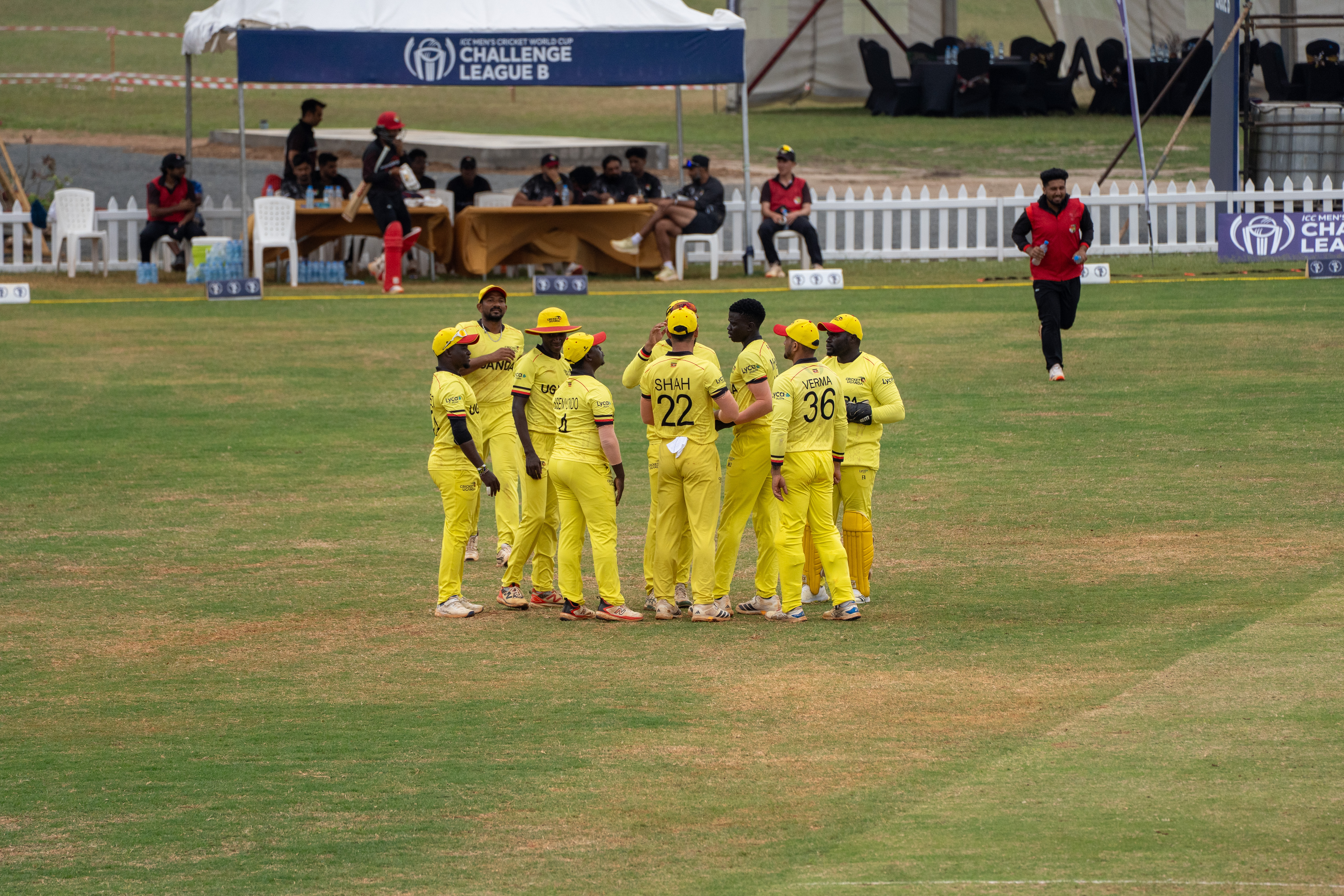 Dhawan, Miyaji sparkle as Uganda crush Singapore by eight wickets to restore campaign