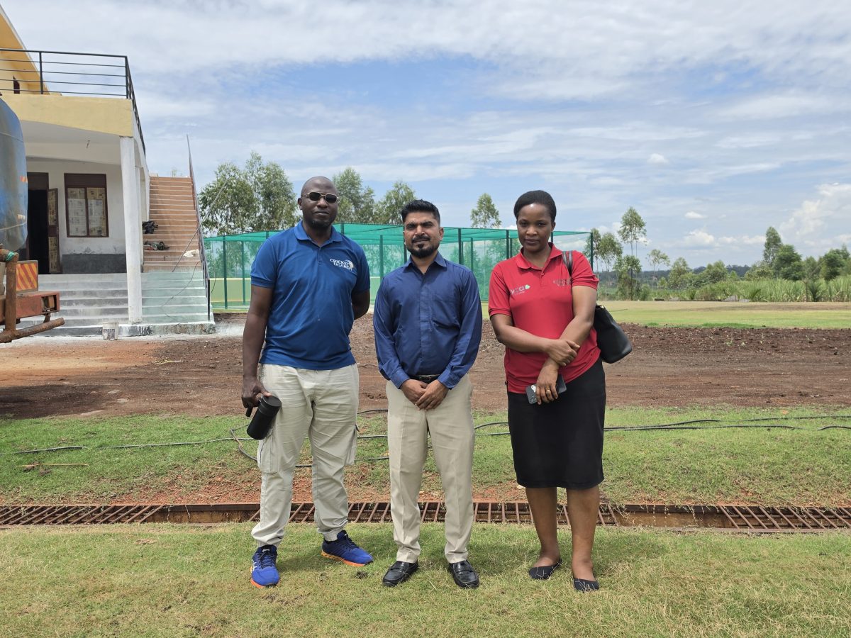 Cricket Uganda Inspects Infrastructure progress at GM Sugar, Jinja SSS